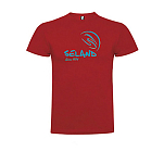 Seland CAMISETA-RJ-M Футболка с коротким рукавом Logo Красный Red M
