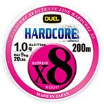 Duel 131782 Hardcore X8 Плетеный 200 m Бесцветный Multicolour 13 Lbs 