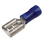 Seachoice 50-67821 Клеммы с виниловой изоляцией Женский Серебристый Blue 1.3-2 mm2 