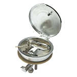 Foresti & suardi 5050126 Ручка люка из хромированной латуни Silver 115 mm 