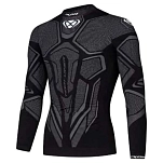 Ixon 104101070-1015-2XL Базовый слой с коротким рукавом Undergorund Черный Black / White 2XL