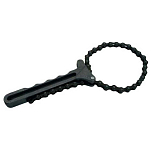 Euromarine 001072 Ключ для усиленных цепных фильтров Серебристый Black 110 mm