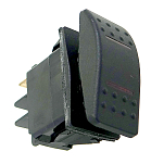 Переключатель вкл-выкл-вкл с подсветкой светодиодной Marinco 554027