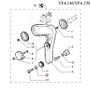 Купить Дистанционная шайба Vetus VFP01099 для двигателей VF4.140/VF4.170/VF5.220/VF5.250 7ft.ru в интернет магазине Семь Футов