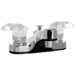 Dometic 800-PF222341 Catalina 2 Handles Lavatory Water Tap Бесцветный Chrome