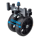 Garbolino GOMEK3923 Комплект колес Серебристый Black