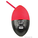 Купить SPRO 004174-00703-00000-00 Cat Oval Плавать Красный  Red 200 g  7ft.ru в интернет магазине Семь Футов
