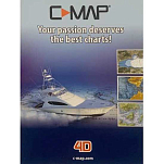 C-map M-EN-D055-MS Baltic Sea Continental 4D Card  Multicolour