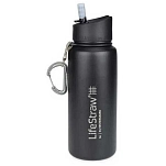 Lifestraw lsgossbk01 Бутылка для воды с фильтром нержавеющая сталь 700ml Black 20x10x10