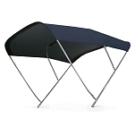 Tessilmare 6565032 Bimini Тент из нержавеющей стали Серебристый White 200 x 151 cm 