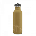 Laken DLBSF7F Проточная бутылка с основной крышкой из нержавеющей стали 750ml Золотистый Green