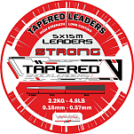 Turkana fishing 48281220 Strong Конический Лидер Красный Red 0.200-0.570 mm 