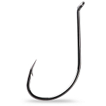 Mustad 10549NP-BN-4/0-U10 Ultrapoint Mosquito Колючий Одноглазый Крючок Черный Black Nickel 4/0 