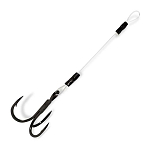 VMC AVM710003 7547F Fluoro Связанный крючок 54 мм Черный Black Nickel 10 