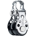 Harken 406 Double Air Block 16 Mm Шкив Серебристый Silver / Black