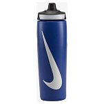 Nike N100766649224 Refuel 24oz/700ml бутылка  Blue / Black / White