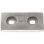 Martyr anodes 194-CMZHC3AA Popa Алюминиевый анод Серебристый 159 x 70 mm