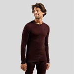Odlo 111602-30910-XL Базовый слой с длинным рукавом Merino 200 Коричневый Fudge XL