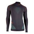 Купить UYN U100033-G972-L/XL Базовый слой с длинным рукавом Evolutyon Серый Charcoal Green / Orange Shiny L-XL 7ft.ru в интернет магазине Семь Футов