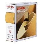 Smirdex 135120800 рулон наждачной бумаги Abrasoft 135P G800 25 m Yellow 15x15x12 115 mm