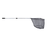 Kamasaki 71010190 Алюминиевая складная сетка Серебристый Silver / Black 190 cm