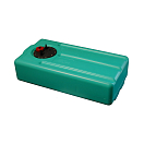 Купить Жёсткий водяной бак CAN-SB 01.2247 45л 650х390х200мм со штуцерами из полиэтилена зеленый 7ft.ru в интернет магазине Семь Футов