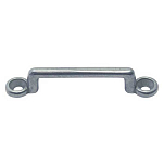 Euromarine PONTSAA A4 Крепление для перемычки на ремешке Серебристый Grey 30 x 68 mm