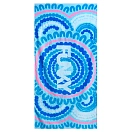 Купить Funky trunks FYG015N72004-None полотенце Cotton Голубой  Bundjalung Blue 7ft.ru в интернет магазине Семь Футов