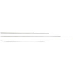 Evia BGU25 Feeding Neddle S Less Белая  25 cm 