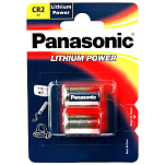 Panasonic CR-2L/2BP 1x2 Photo CR-2 Литиевые батареи Красный Red