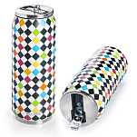 Ibili 796933D Lata Arlequin 330ml Термо Бесцветный Multicolor