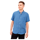Купить Sea ranch 23-7-212-4015-3XL Рубашка с коротким рукавом Toulon Голубой Indigo 3XL 7ft.ru в интернет магазине Семь Футов