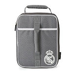 Real madrid AZRM10005790-UNIT Мягкий портативный охладитель 20.7x10.8x26.7 cm Серый Grey