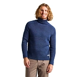 Slam A102006S00-W60-XL Свитер с высоким воротом Seawool Storm Blue Melange XL