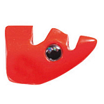 Yamashita CTRSF10 EGI Oh TR Sinker F Джиг-голова Красный 10 g 