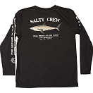 Купить Salty crew 20135148-BLK-L Футболка с длинным рукавом от высыпаний Bruce Черный Black L 7ft.ru в интернет магазине Семь Футов