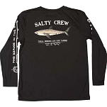Salty crew 20135148-BLK-L Футболка с длинным рукавом от высыпаний Bruce Черный Black L