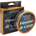 Mivardi MIV-LCF225 Carp&Feeder Карповая Ловля 200 m Бесцветный Clear 0.255 mm 