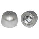 Купить Tecnoseal 2626641 Power Sleipner Цинк Ожив Анод  Silver 73 x 53 mm  7ft.ru в интернет магазине Семь Футов