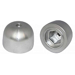 Tecnoseal 2626641 Power Sleipner Цинк Ожив Анод  Silver 73 x 53 mm 