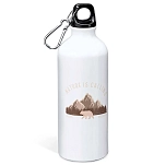 Kruskis MD4049S101C355 Бутылка Bear 800ml  White
