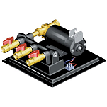 Jabsco 6-178200012 Система замены масла Черный Black 12V 