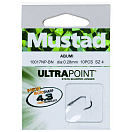 Купить Mustad 13111 Abumi 10017NP BN Крюк Серебристый  Black Nickel (10 Hooks) 4  7ft.ru в интернет магазине Семь Футов