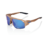Спортивные очки с диоптриями 100% Norvik / Matte Copper Chromium / Blue Multilayer Mirror Lens, rx-018/60031-00006