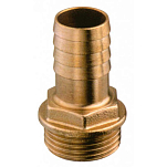 Forniture nautiche italiane 1818308 35 mm Соединитель шланга с наружной резьбой Золотистый Bronze 1 1/4´´ 