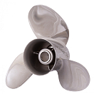 Купить Винт гребной трёхлопастной Turning Point Propellers Express Mach 3 EX-1421 31502112 Ø361,95мм(14,25") шаг 21" правостороннее вращение из нержавеющей стали для лодочных моторов 90-300+л.с. 7ft.ru в интернет магазине Семь Футов