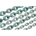 Talamex 07102708 6 mm Calibrated Chain Серый  Silver 30 m 