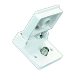 Jr products 342-47755 Внешний ТВ-разъем Серебристый Polar White