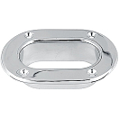 Купить Perko 9-0752000CHR Oval Отверстие пластины Серебристый Silver 7ft.ru в интернет магазине Семь Футов