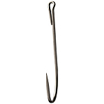 Mustad SL73UAP-TX-4-25H Salmon Heavy Колючий Одноглазый Крючок 25 единицы измерения Silver 4